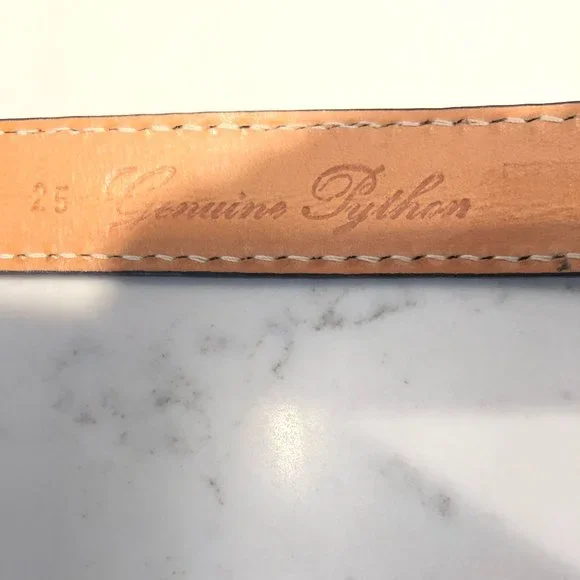 Reptile's House Python Belt - Picture 4 of 4